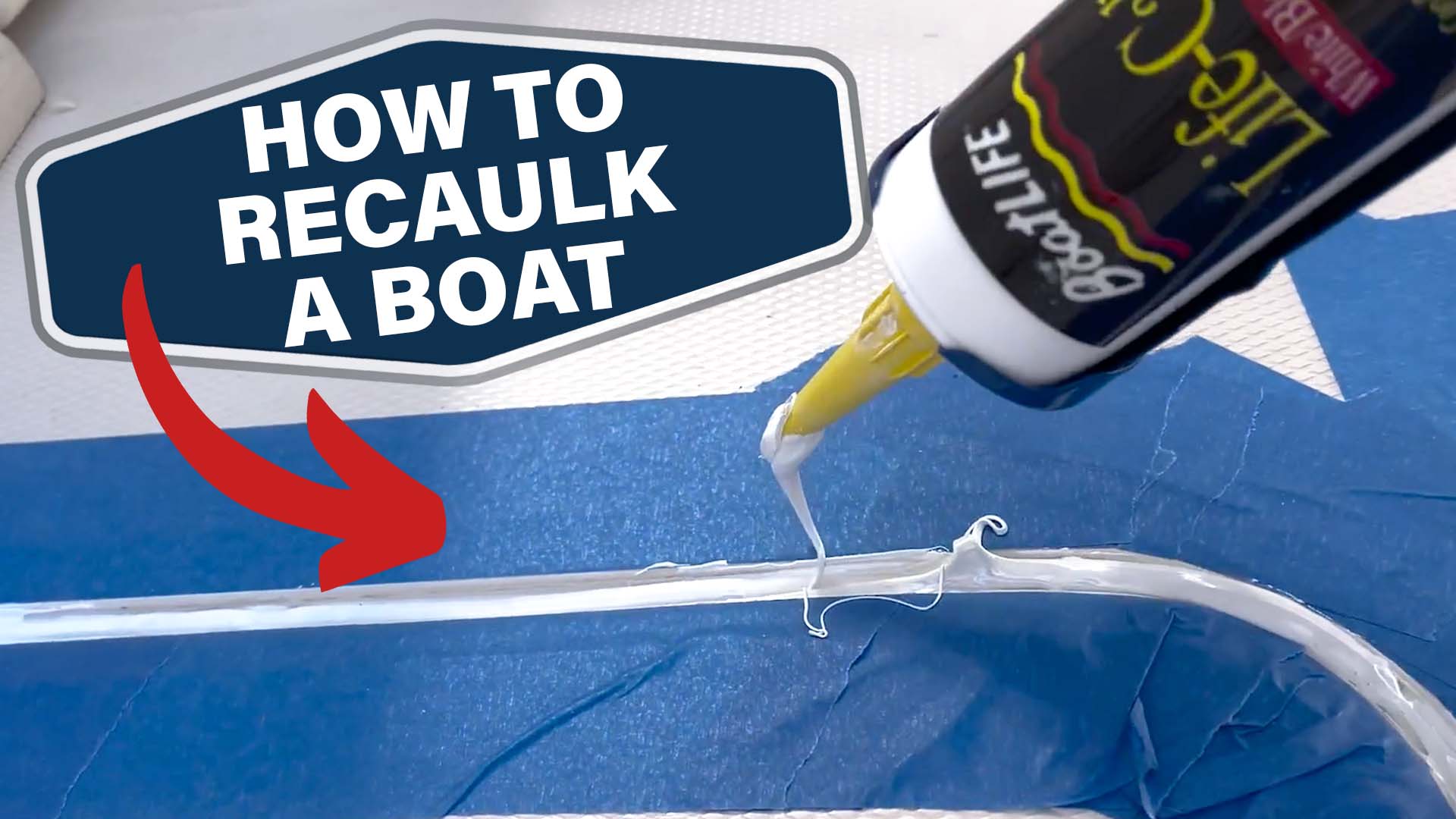 How to Recaulk A Boat