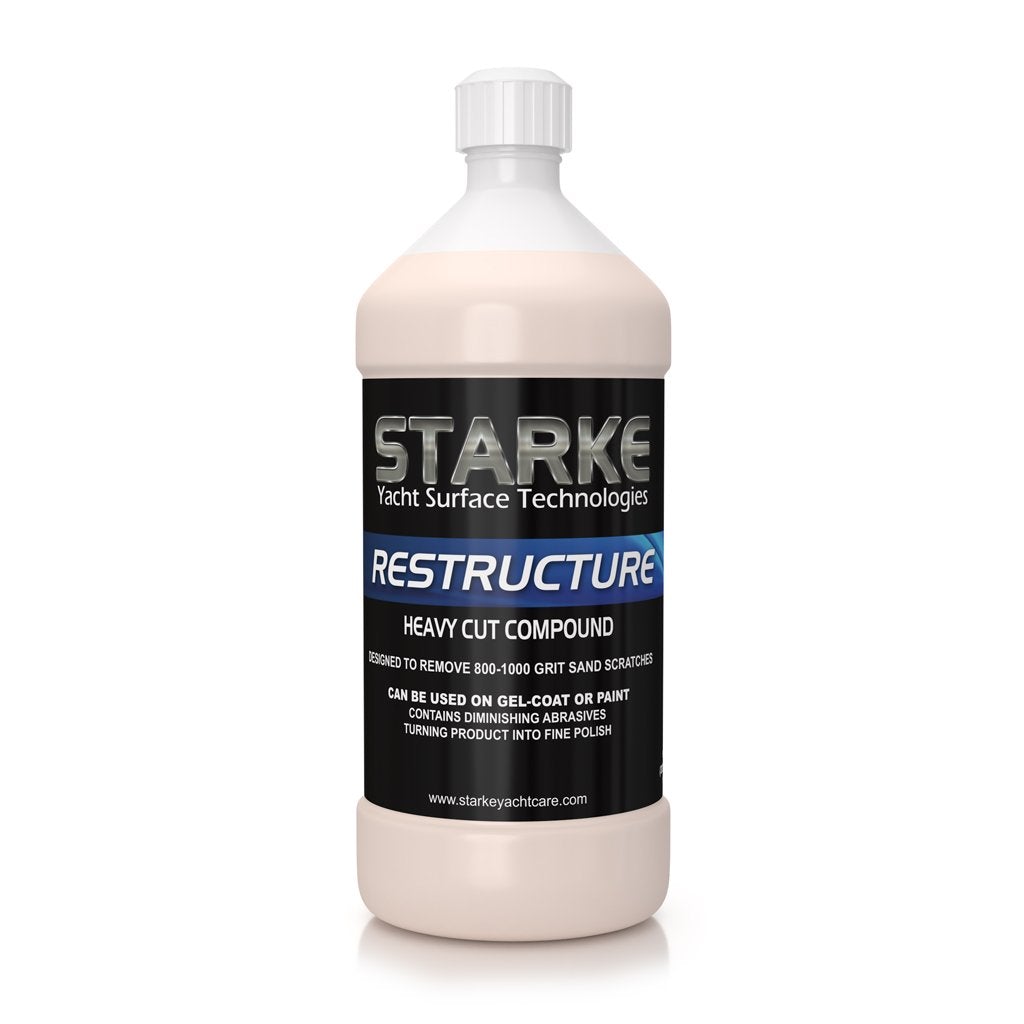 No More Streaks: How Starke Restructure Heavy Cut Compound Can Restore a Boat's Shine