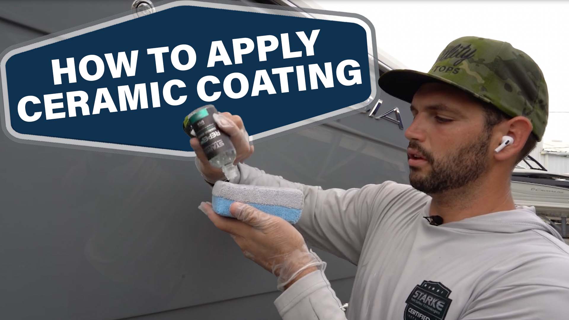 How to Ceramic Coat A Boat