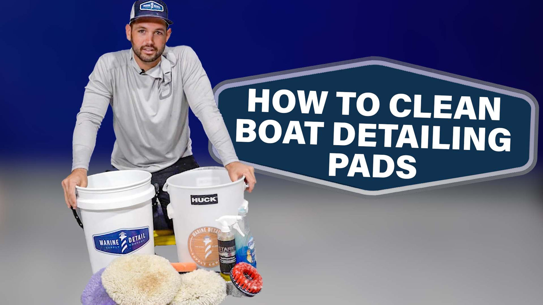 How to Clean Boat Detailing Pads