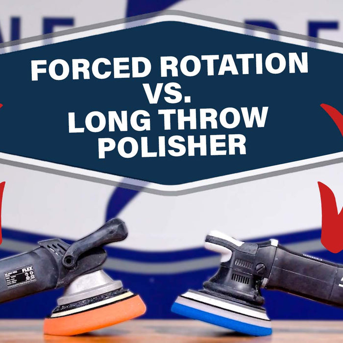 Boat Detailing Basics: Forced Rotation vs. Long Throw Polisher