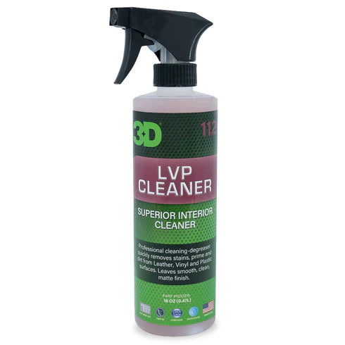 3D LVP Cleaner - Leather, Vinyl, Plastic Interior Cleaner
