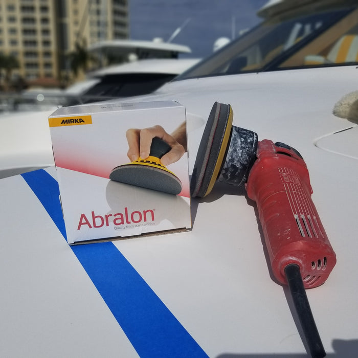 Mirka 6" Abralon Foam Grip Mesh Abrasive Disc