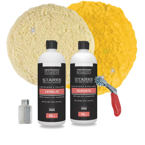 Dark Color - Heavy Oxidation/Sand Scratch Removal Buff Kit