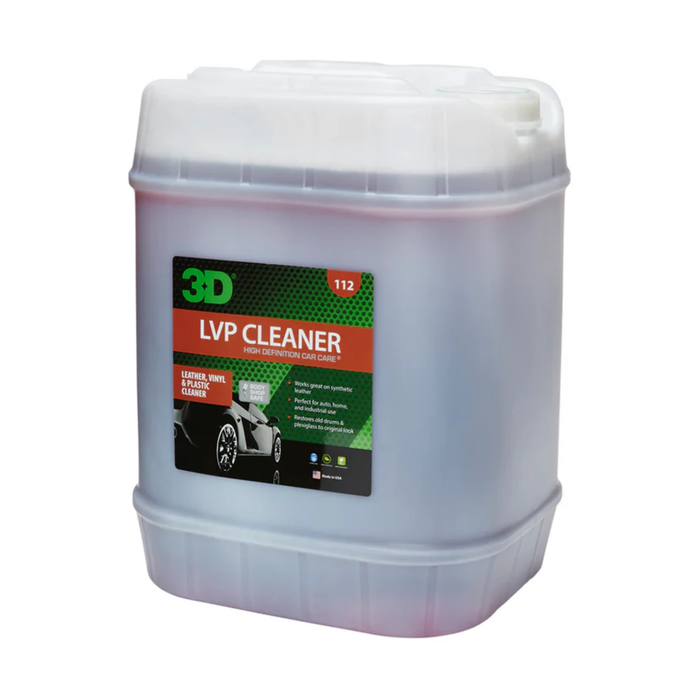 3D LVP Cleaner - Leather, Vinyl, Plastic Interior Cleaner