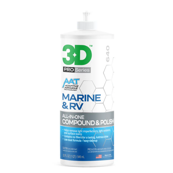 3D Marine & RV All-In-One Compound & Polish