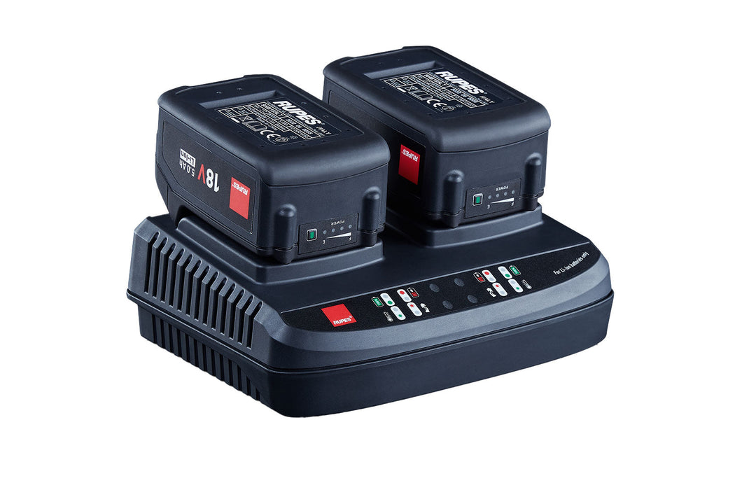RUPES BigFoot iBrid Dual Battery Charger — 18V (9.HC180LT)