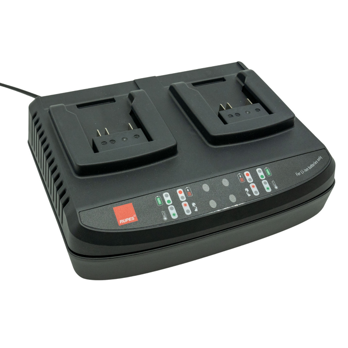 RUPES 18V DUAL BATTERY CHARGER