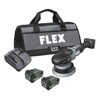 FLEX 24V Gear-Driven Orbital Polisher Kit - FX3331-2C