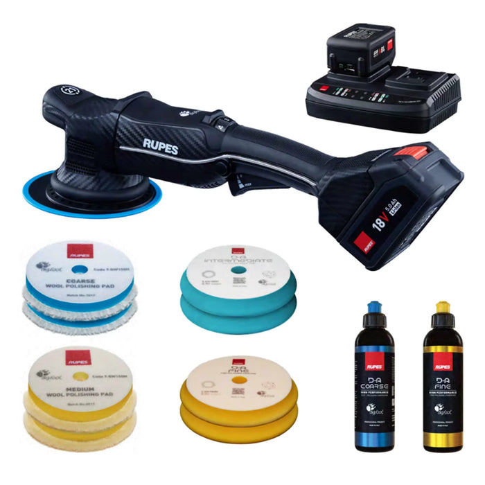 RUPES HLR21 21MM Cordless Ibrid BAS Kit