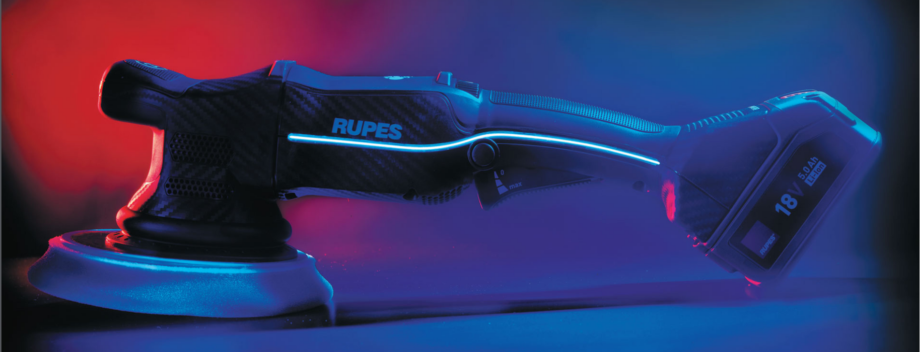 RUPES HLR15 15MM Cordless Ibrid BAS Kit