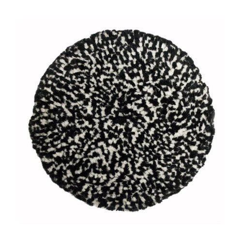 Presta Black and White Single-Sided Wool Compounding Pad