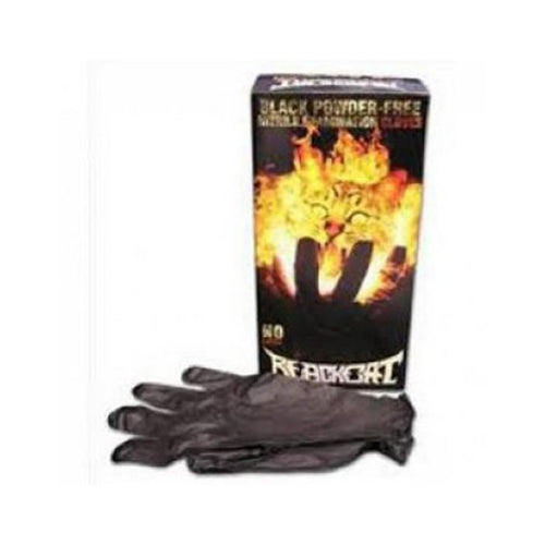 Powder-Free Black Nitrile Gloves