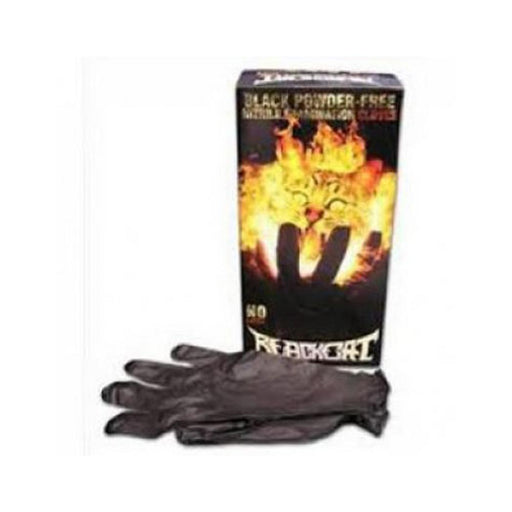 Powder-Free Black Nitrile Gloves