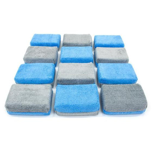 Autofiber Thick Coating Microfiber Applicator Pad w/ Plastic Barrier