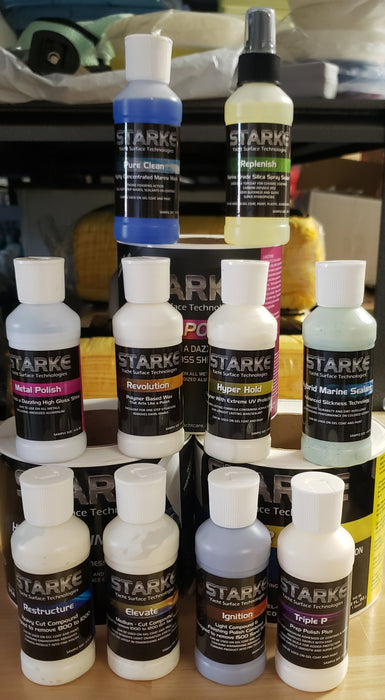 Starke Yacht Care Boat Restoration Sample Kit