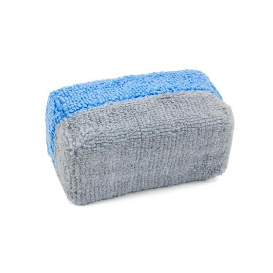 Autofiber Mini Microfiber Coating Applicator Pad with Plastic Barrier