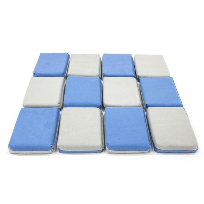 Autofiber Thin Microfiber Suede Applicator Sponge with Plastic Barrier